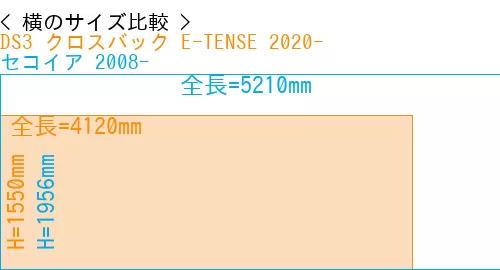 #DS3 クロスバック E-TENSE 2020- + セコイア 2008-